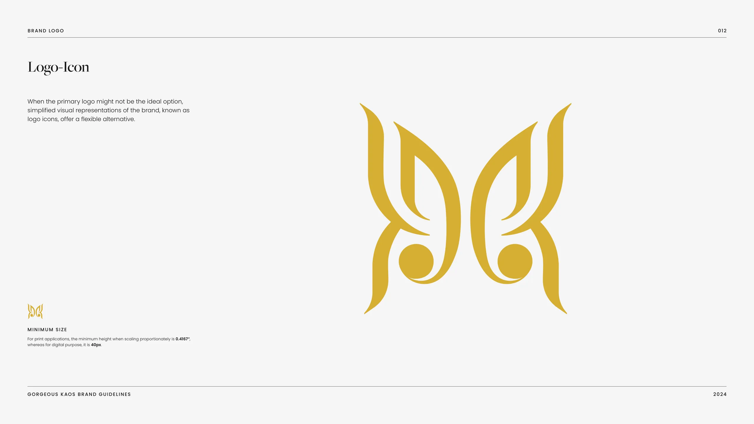 Gorgeous Kaos brand identity 5